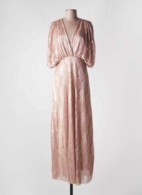 Rochie lungă roz HOLLY & JOEY femeie