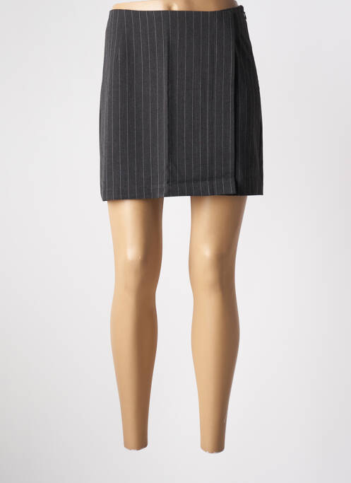 Fustă scurtă gri ONLY femeie