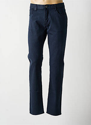 Pantalon slim închidere cu fermoar sub clapetă cu nasturi albastru ARMANI EXCHANGE bărbat