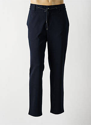 Pantalon drept croială dreaptă albastru BENVENUTO bărbat