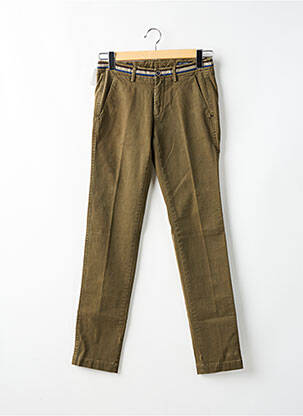 Pantalon chino buzunare verde MASON'S bărbat
