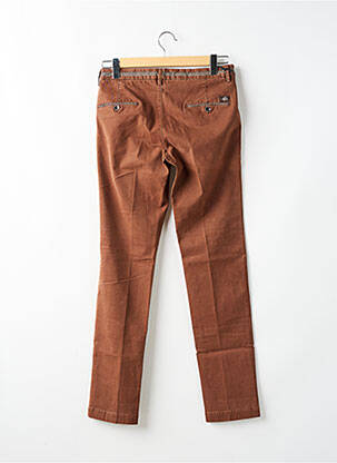 Pantalon chino buzunare maro MASON'S bărbat
