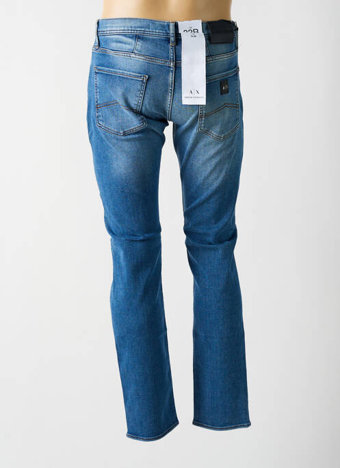 Blugi cu croială slim albastru ARMANI EXCHANGE bărbat