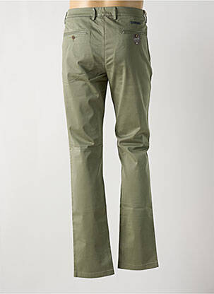 Pantalon chino elasticitate mărime normală verde TELERIA ZED bărbat