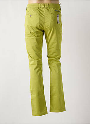 Pantalon chino țesătură poplin mărime normală verde TELERIA ZED bărbat