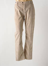 Pantalon chino elasticitate mărime normală bej TELERIA ZED homme