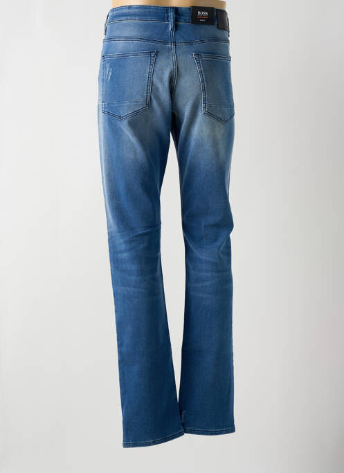 Blugi cu croială slim albastru HUGO BOSS bărbat
