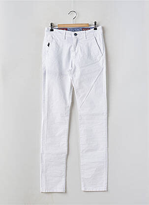 Pantalon chino buzunare alb MCS homme