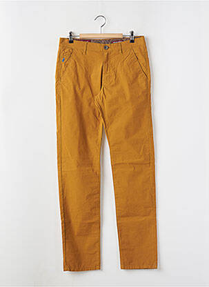 Pantalon chino buzunare maro MCS bărbat