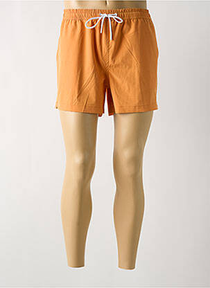 Șort de baie portocaliu KNOWLEDGE COTTON APPAREL bărbat