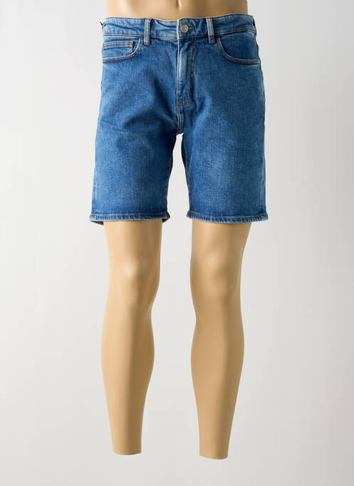 Bermudă albastru KNOWLEDGE COTTON APPAREL bărbat