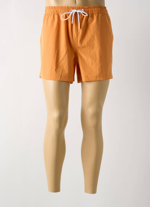 Șort de baie portocaliu KNOWLEDGE COTTON APPAREL bărbat