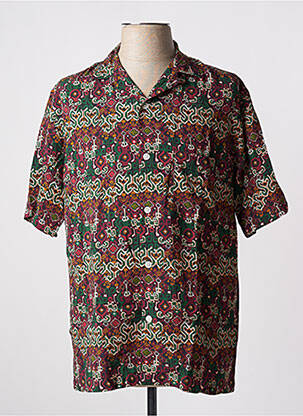 Cămașă cu mâneci scurte roșu BY CHARLIE B bărbat