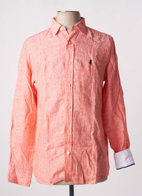 Cămașă cu mâneci lungi portocaliu MCS bărbat