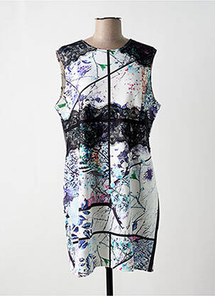 Rochie scurtă fără mâneci fără mâneci negru ROSE POMME femeie