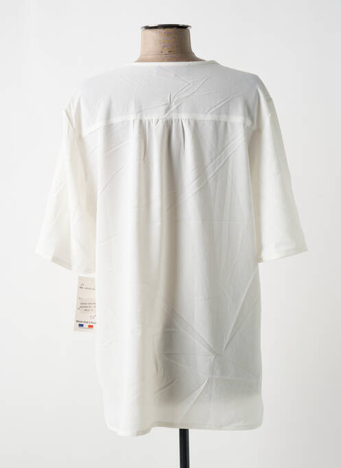 Tricou alb WEEK END A PARIS femeie