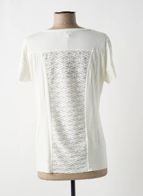 Top alb NOOS NOOS femeie