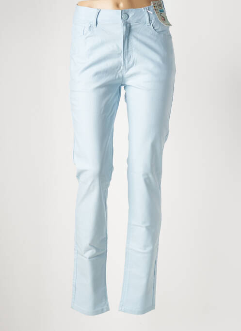Pantalon slim albastru S.QUISE femeie