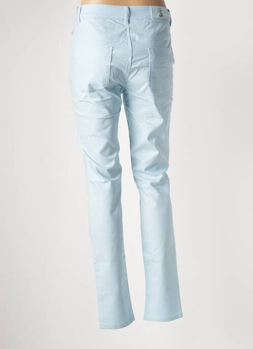 Pantalon slim albastru S.QUISE femeie