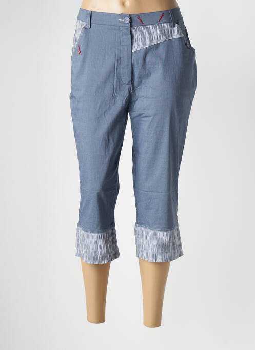 Pantalon trei sferturi albastru GRIFFON femeie