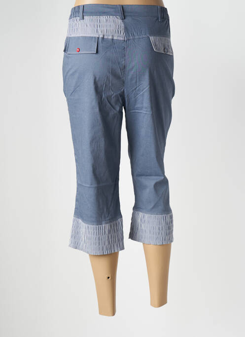 Pantalon trei sferturi albastru GRIFFON femeie