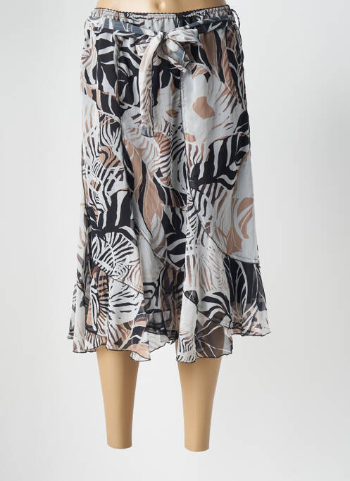 Fustă midi alb GRIFFON femeie