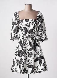 Rochie scurtă mâneci 3/4 mâneci 3/4 alb GAUDI femme