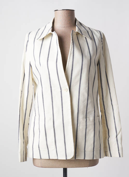 Jachete elegante alb BRUNO SAINT HILAIRE femeie