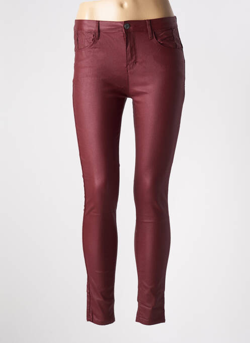 Pantalon slim roșu CONFIDENCE CACHEMIRE femeie