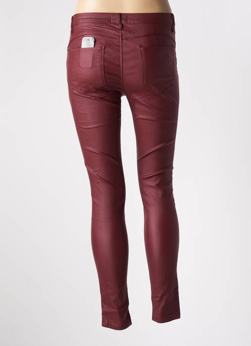 Pantalon slim roșu CONFIDENCE CACHEMIRE femeie