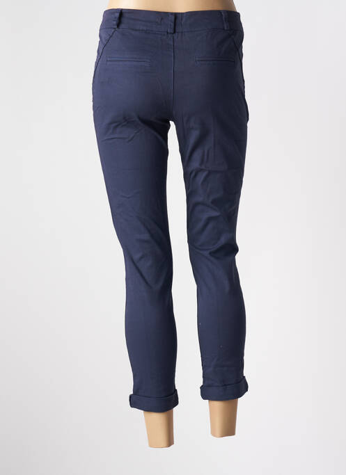 Pantalon 7/8 albastru CONFIDENCE CACHEMIRE femeie