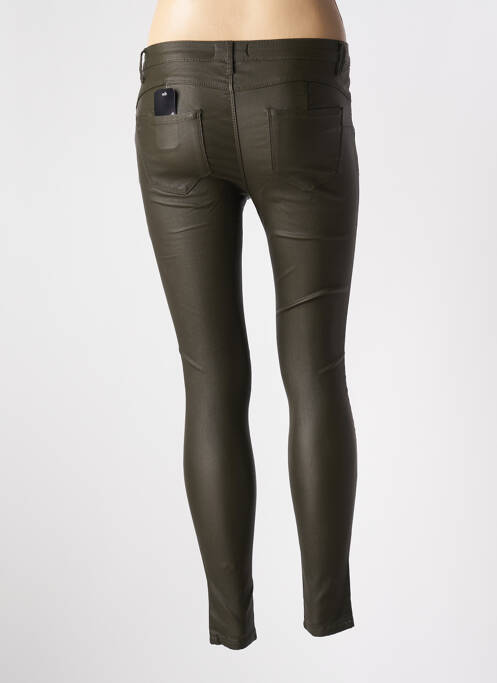Pantalon slim verde CONFIDENCE CACHEMIRE femeie