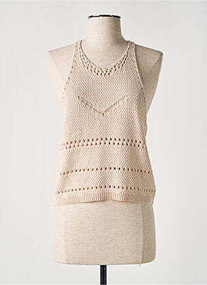 Pulover bej TIFFOSI femeie