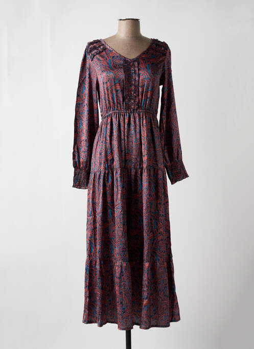 Rochie lungă portocaliu COLINE femeie