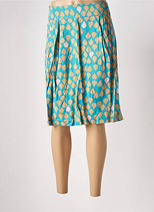 Fustă midi albastru WOW TO GO femeie