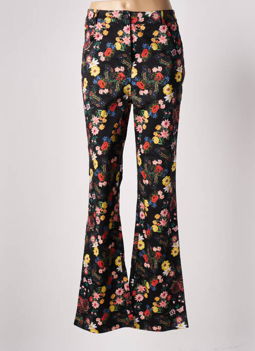 Pantalon evazat negru WHO'S THAT GIRL femeie