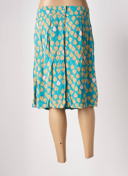 Fustă midi albastru WOW TO GO femeie