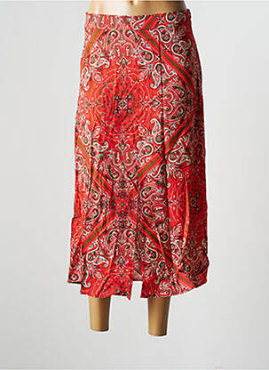 Fustă lungă portocaliu LA FEE MARABOUTEE femeie