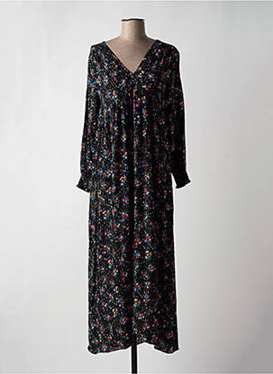 Rochie lungă mâneci lungi mâneci lungi negru VINTAGE LOVE femeie