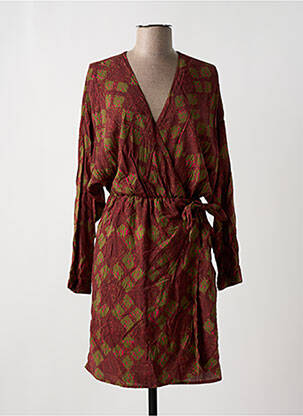 Rochie midi portocaliu LITTLE SISTER'S femeie