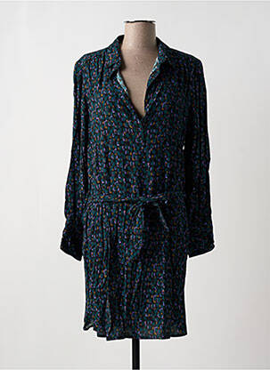Rochie scurtă mâneci lungi mâneci lungi negru EMA BLUE'S femeie