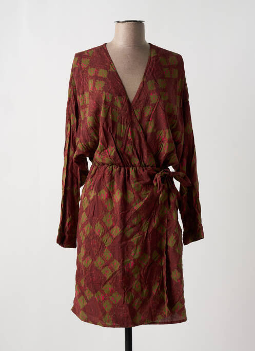 Rochie midi portocaliu LITTLE SISTER'S femeie