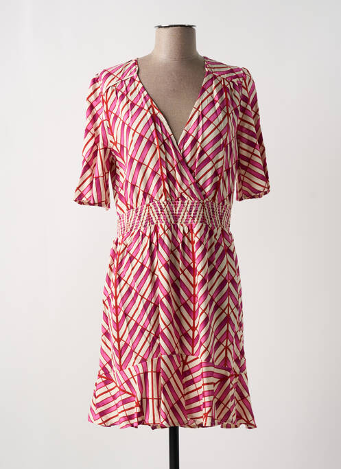 Rochie scurtă roz AN' GE femeie