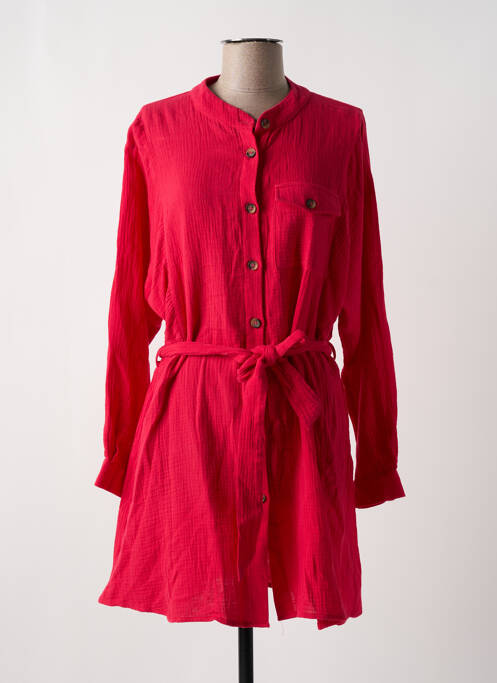 Rochie midi roz GRACE & MILA femeie