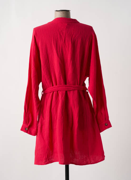 Rochie midi roz GRACE & MILA femeie