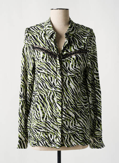 Cămașă verde FREEMAN T.PORTER femeie