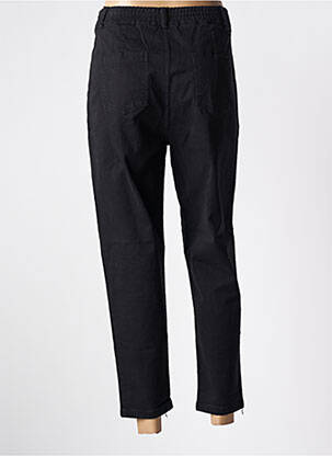 Pantalon 7/8 talie înaltă talie înaltă negru JOHANNA PARIS femeie
