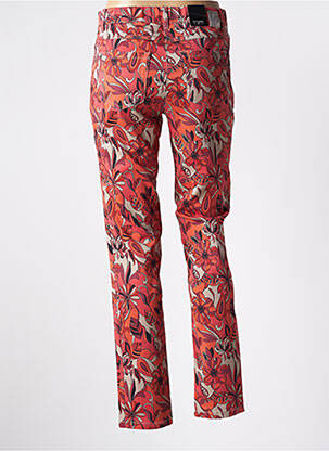 Jegging țesătură poplin mărime normală roz STARK femeie