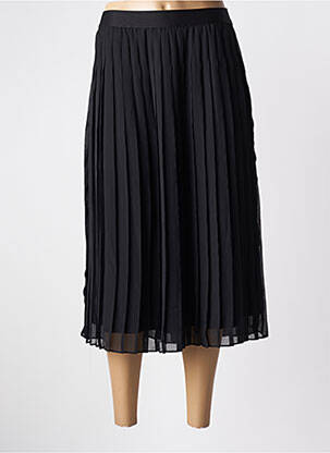 Fustă midi negru ICHI femeie