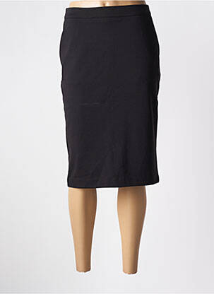 Fustă midi negru ICHI femeie